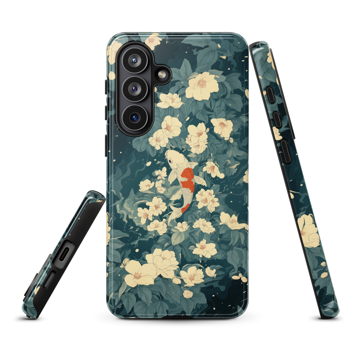 'Koi' Samsung Galaxy S26 Plus tough phone case - protective glossy case NZ Australia