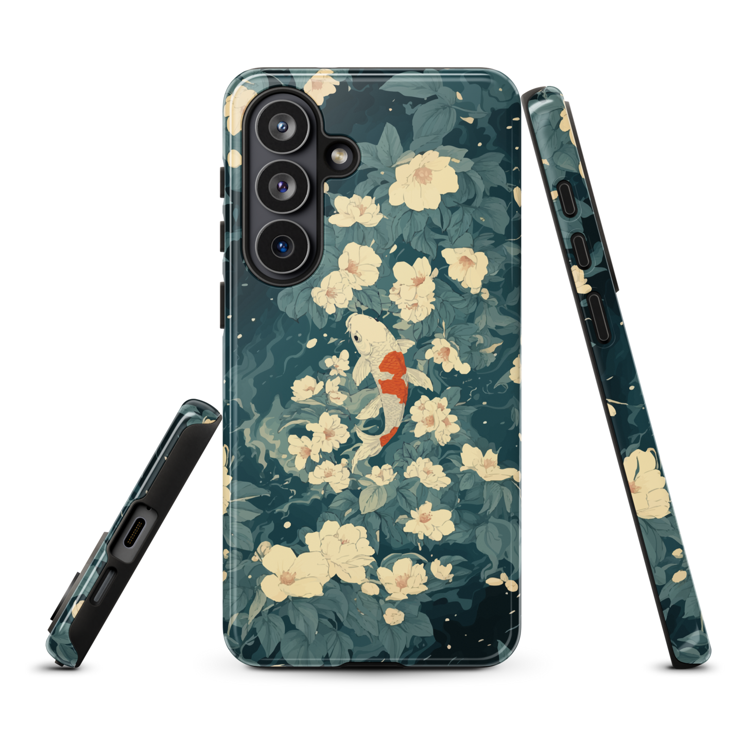 'Koi' Samsung Galaxy S26 Plus tough phone case - protective glossy case NZ Australia
