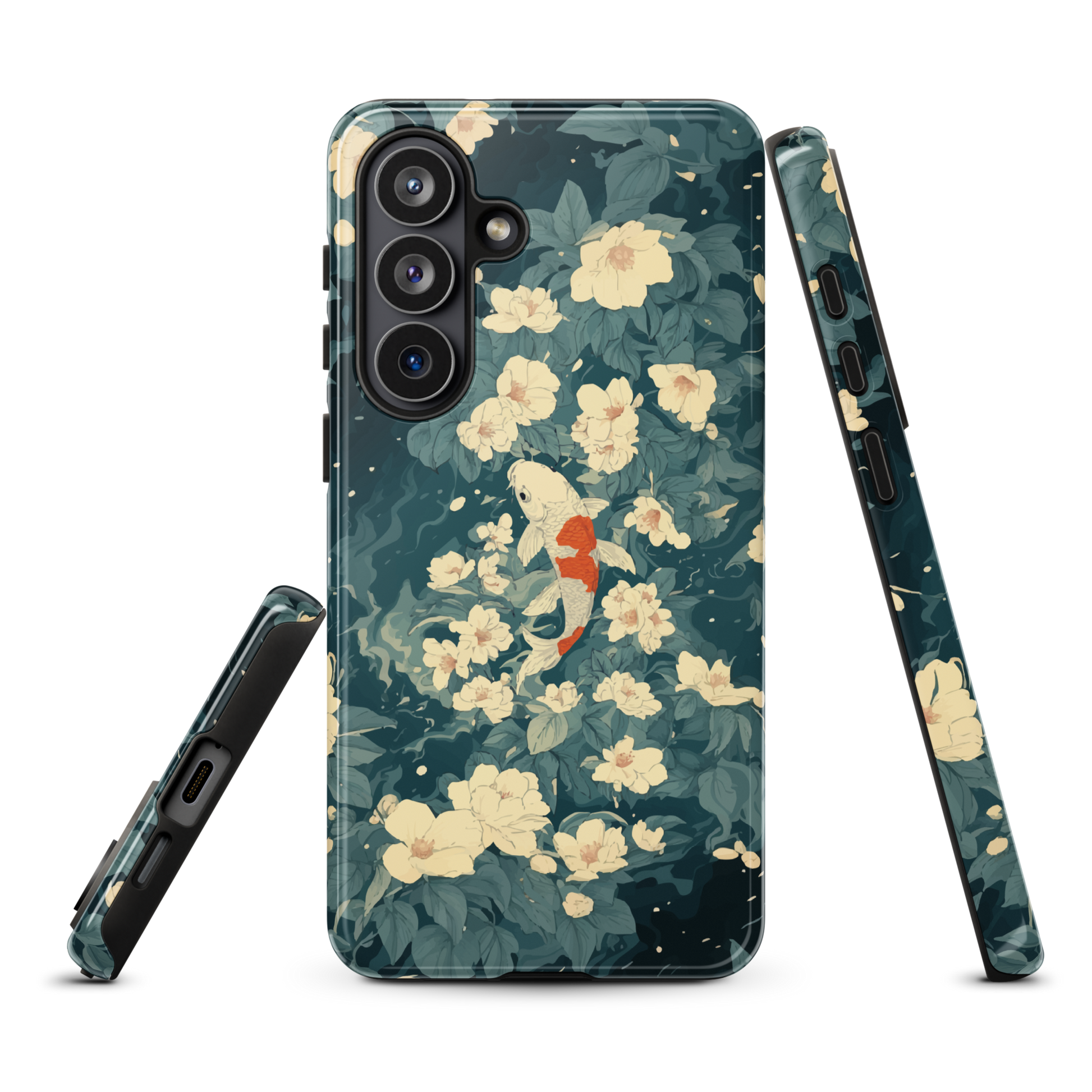 'Koi' Samsung Galaxy S26 Plus tough phone case - protective glossy case NZ Australia