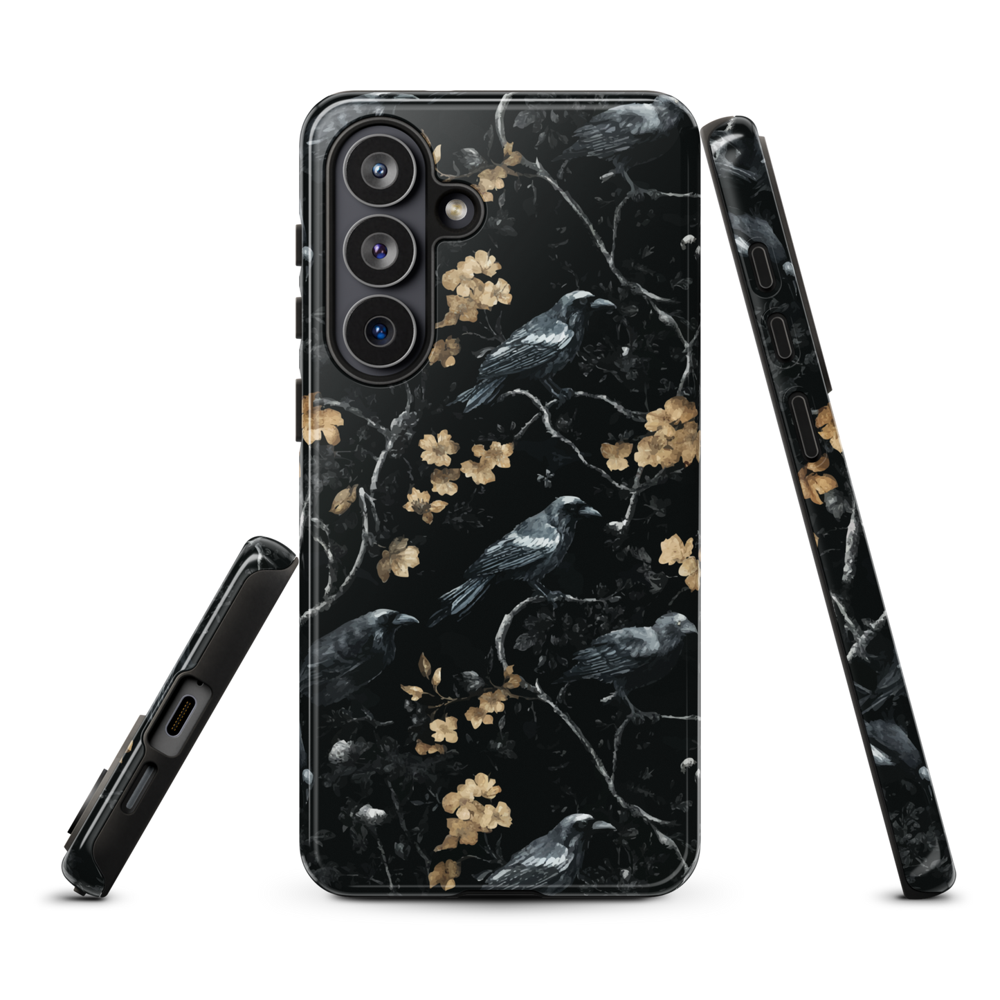 'Shadow' Samsung Galaxy S26 Plus tough phone case - protective glossy case NZ Australia