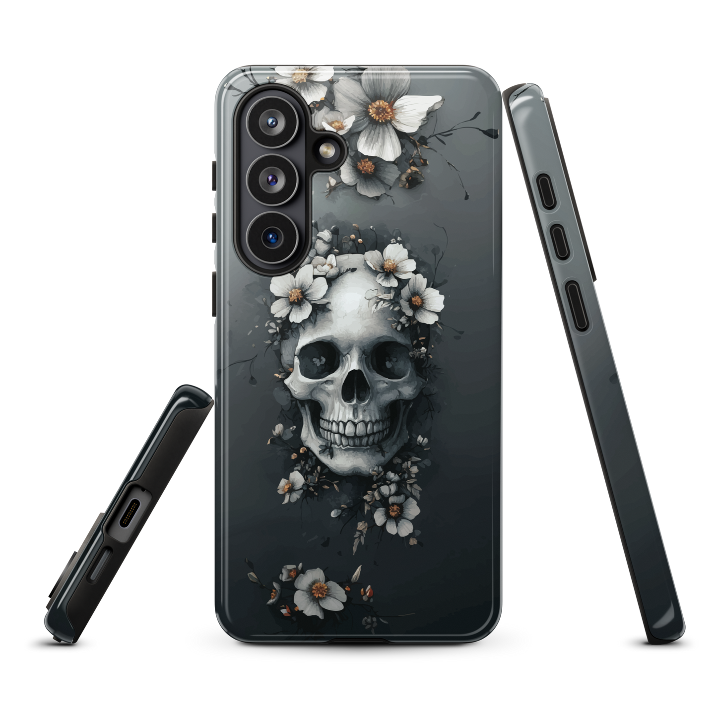 'Eternal Bloom' Samsung Galaxy S26 Plus tough phone case - protective glossy case NZ Australia