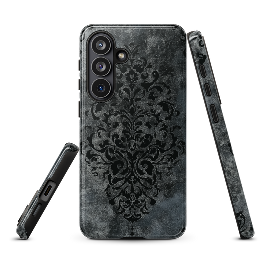 'Damask' Samsung Galaxy S26 Plus tough phone case - protective glossy case NZ Australia
