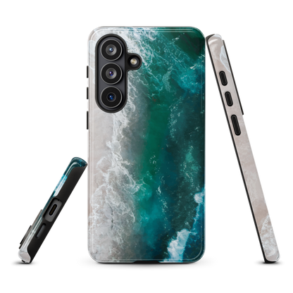 'Ocean View' Samsung Galaxy S26 Plus tough phone case - protective glossy case NZ Australia