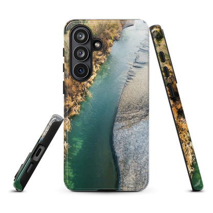 'Waters Edge' Samsung Galaxy S26 Plus tough phone case - protective glossy case NZ Australia