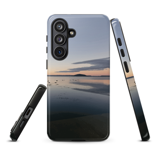 'Whispers on the Lake' Samsung Galaxy S26 Plus tough phone case - protective glossy case NZ Australia