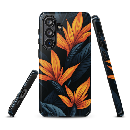 'Bird of Paradise' Samsung Galaxy S26 Plus tough phone case - protective glossy case NZ Australia