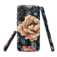 'Vintage Pink Roses' Samsung Galaxy S26 Plus tough phone case - protective glossy case NZ Australia