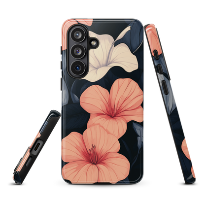 'Hibiscus Flower' Samsung Galaxy S26 Plus tough phone case - protective glossy case NZ Australia