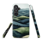 'Blue Mountains' Samsung Galaxy S26 Plus tough phone case - protective glossy case NZ Australia
