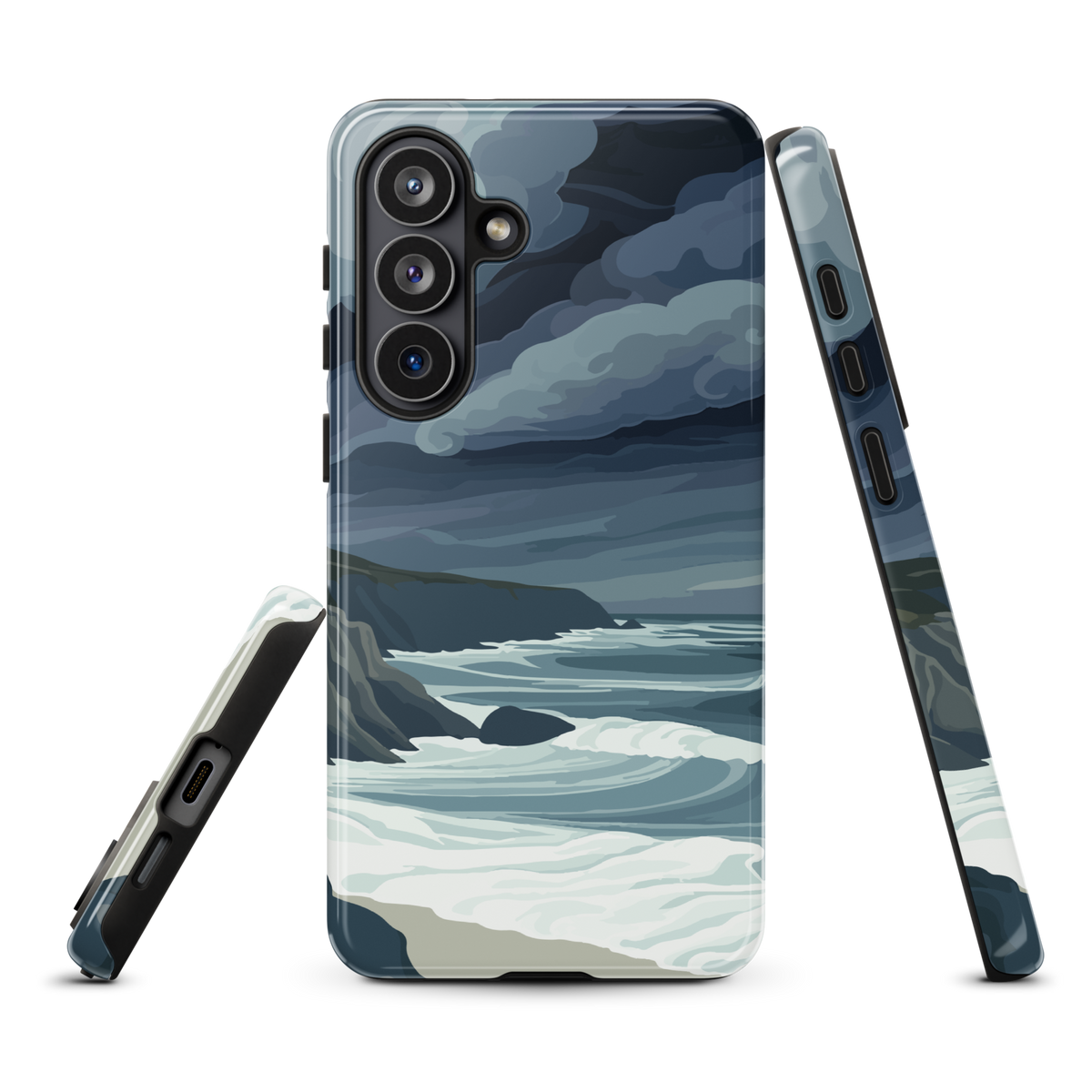 'Cape Kidnappers' Samsung Galaxy S26 Plus tough phone case - protective glossy case NZ Australia