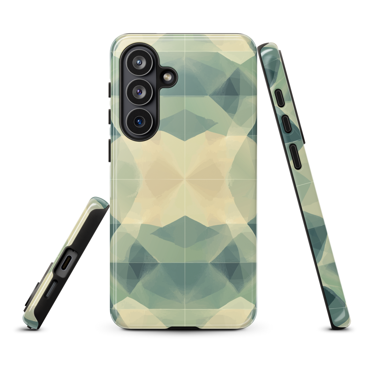 'Symmetry' Samsung Galaxy S26 Plus tough phone case - protective glossy case NZ Australia