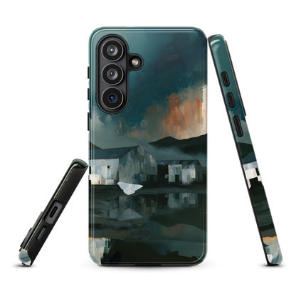 'Evening Flight' Samsung Galaxy S26 Plus tough phone case - protective glossy case NZ Australia