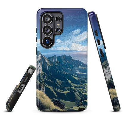 'Te Mata Peak' Samsung Galaxy S26 Ultra tough phone case - protective glossy case NZ Australia