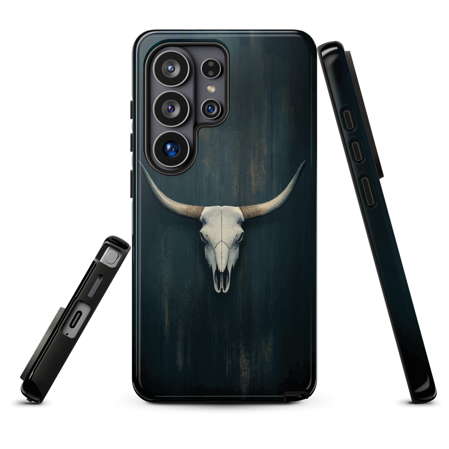 'Longhorn' Samsung Galaxy S26 Ultra tough phone case - protective glossy case NZ Australia