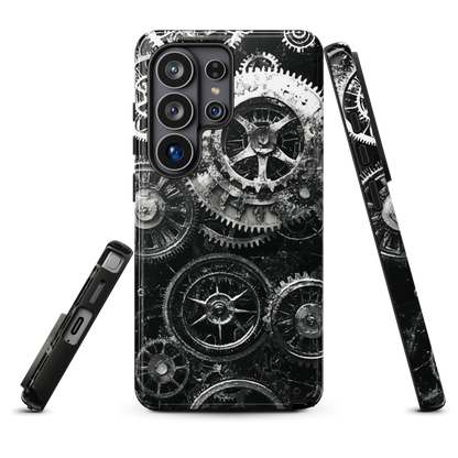 'Clockwork' Samsung Galaxy S26 Ultra tough phone case - protective glossy case NZ Australia