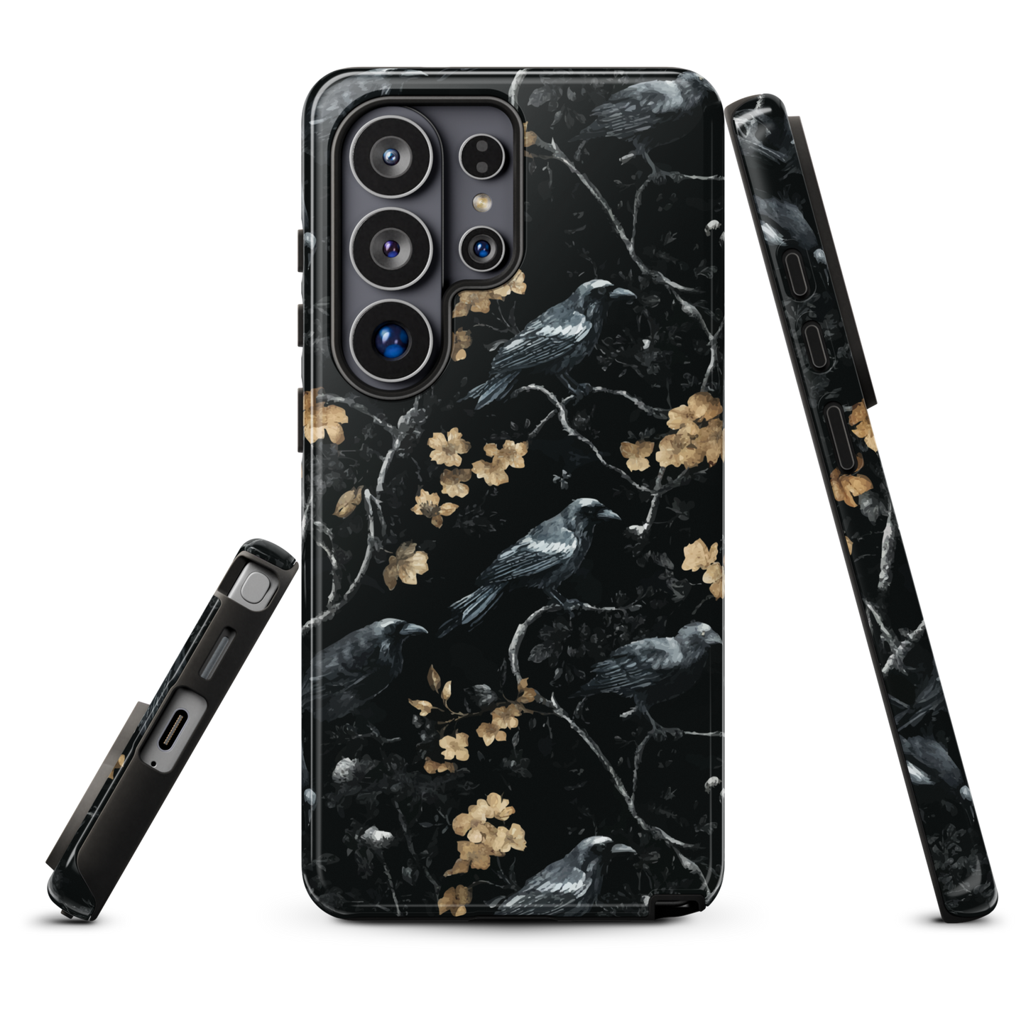 'Shadow' Samsung Galaxy S26 Ultra tough phone case - protective glossy case NZ Australia