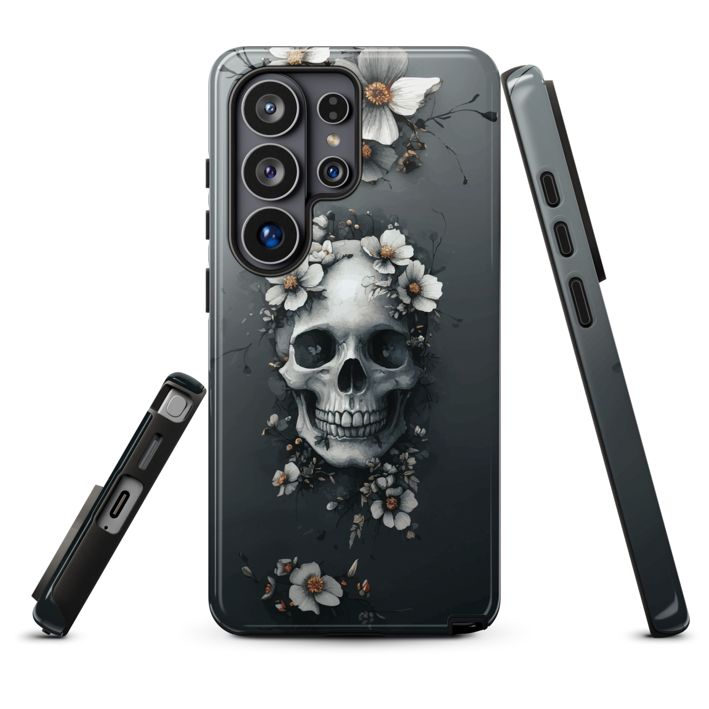 'Eternal Bloom' Samsung Galaxy S26 Ultra tough phone case - protective glossy case NZ Australia