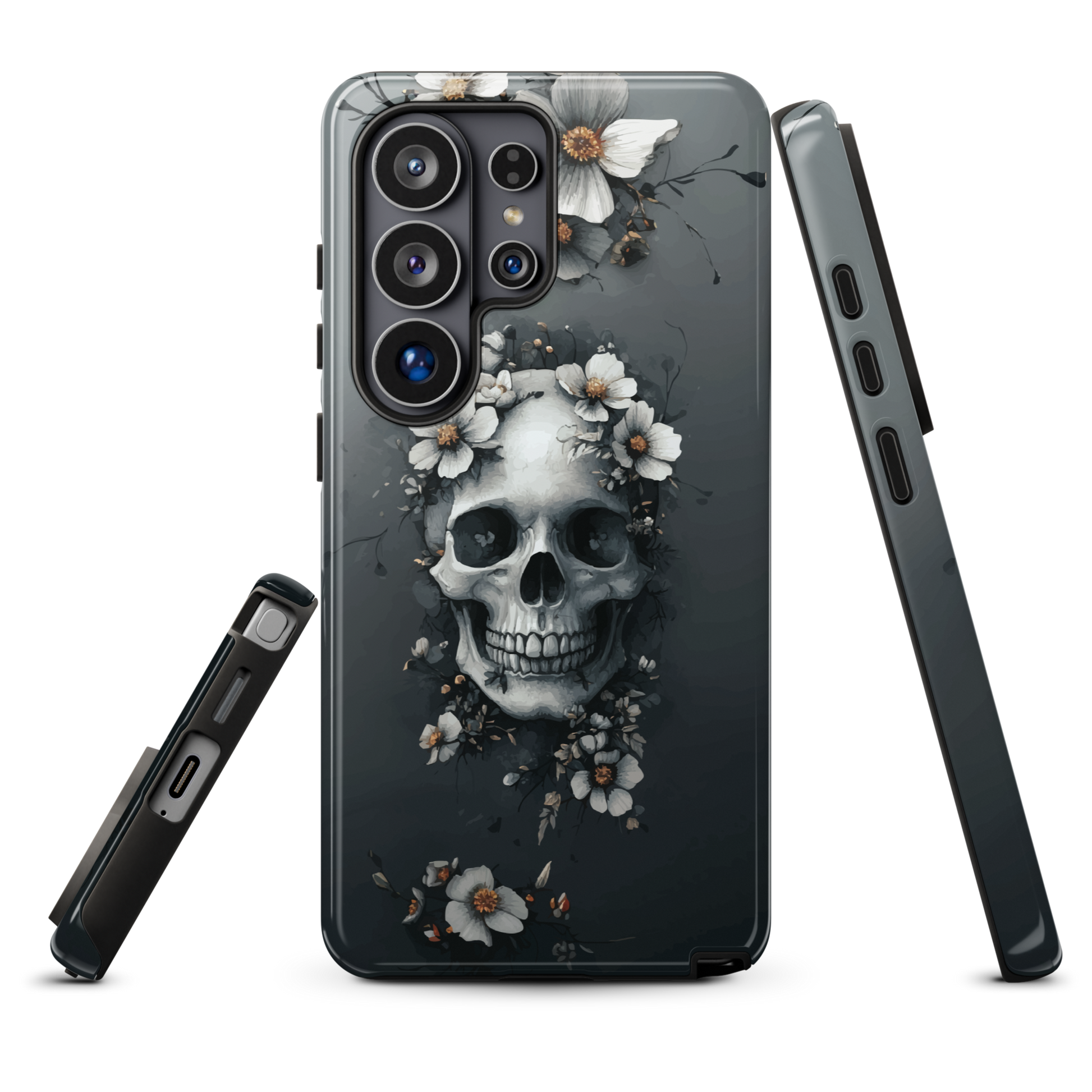 'Eternal Bloom' Samsung Galaxy S26 Ultra tough phone case - protective glossy case NZ Australia