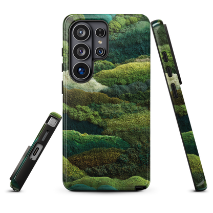 'Forest Layers' Samsung Galaxy S26 Ultra tough phone case - protective glossy case NZ Australia