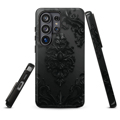 'Obsidian' Samsung Galaxy S26 Ultra tough phone case - protective glossy case NZ Australia