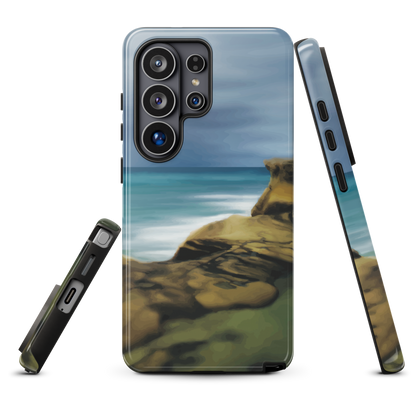 'Castle Point' Samsung Galaxy S26 Ultra tough phone case - protective glossy case NZ Australia