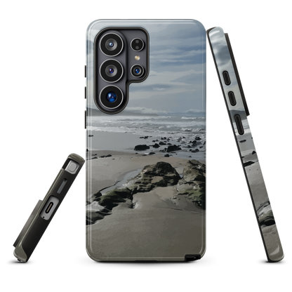 'Quick Sand' Samsung Galaxy S26 Ultra tough phone case - protective glossy case NZ Australia