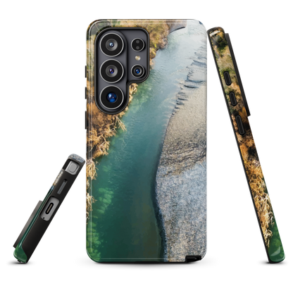 'Waters Edge' Samsung Galaxy S26 Ultra tough phone case - protective glossy case NZ Australia