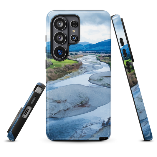'Waiohine' Samsung Galaxy S26 Ultra tough phone case - protective glossy case NZ Australia