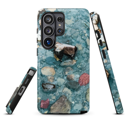 'Washed Away' Samsung Galaxy S26 Ultra tough phone case - protective glossy case NZ Australia