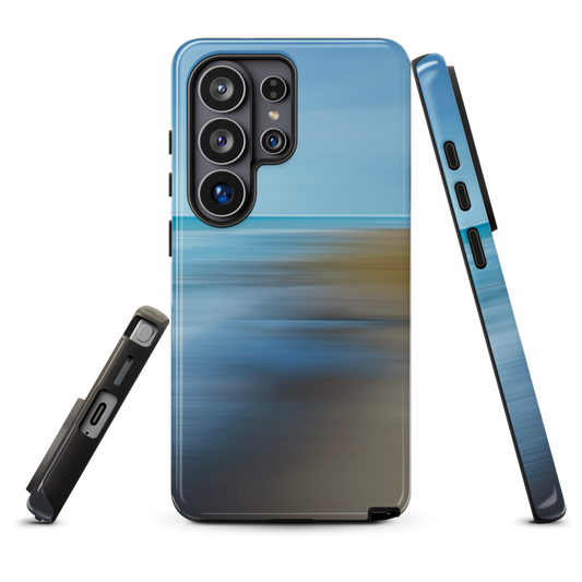 'Ocean Breeze' Samsung Galaxy S26 Ultra tough phone case - protective glossy case NZ Australia