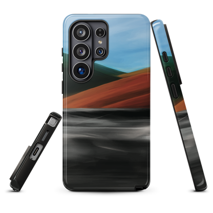 'Heat Wave' Samsung Galaxy S26 Ultra tough phone case - protective glossy case NZ Australia