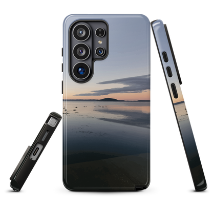 'Whispers on the Lake' Samsung Galaxy S26 Ultra tough phone case - protective glossy case NZ Australia