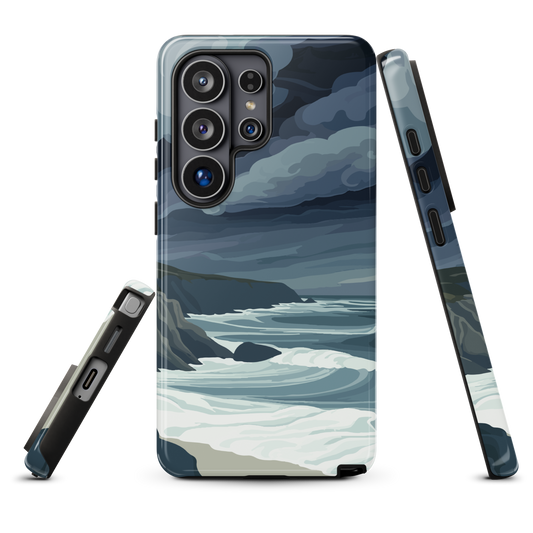'Cape Kidnappers' Samsung Galaxy S26 Ultra tough phone case - protective glossy case NZ Australia