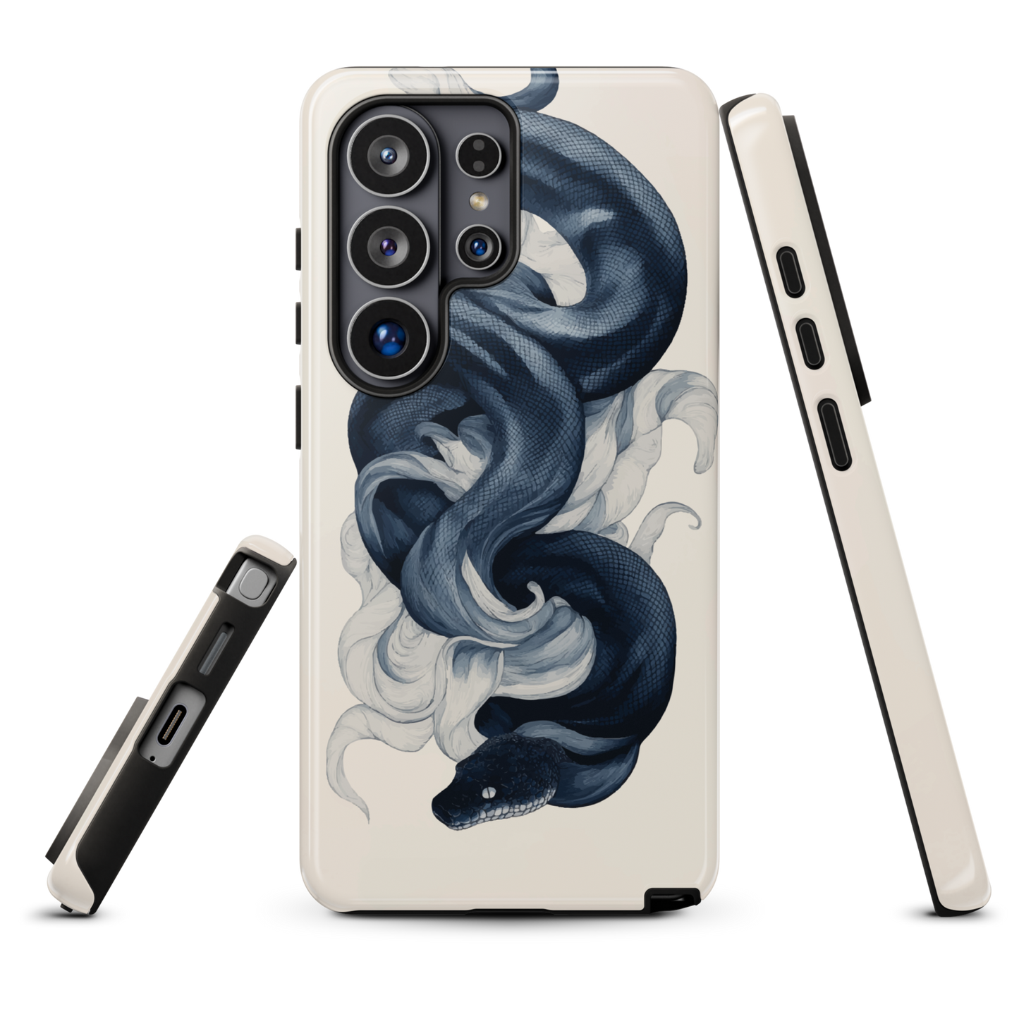 'Midnight Python' Samsung Galaxy S26 Ultra tough phone case - protective glossy case NZ Australia