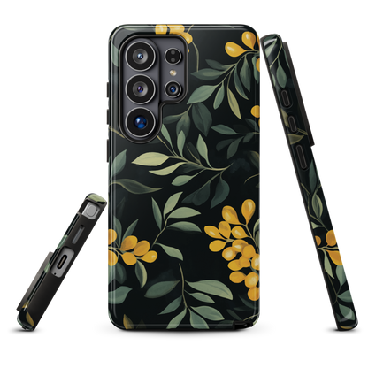 'NZ Kowhai' Samsung Galaxy S26 Ultra tough phone case - protective glossy case NZ Australia