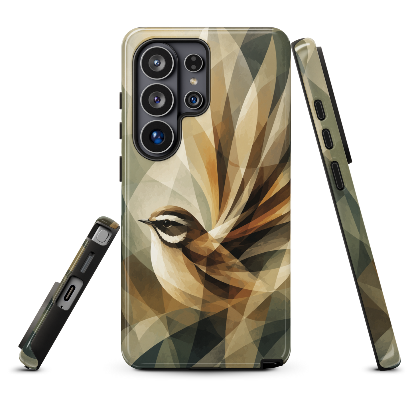 'Fantail' Samsung Galaxy S26 Ultra tough phone case - protective glossy case NZ Australia