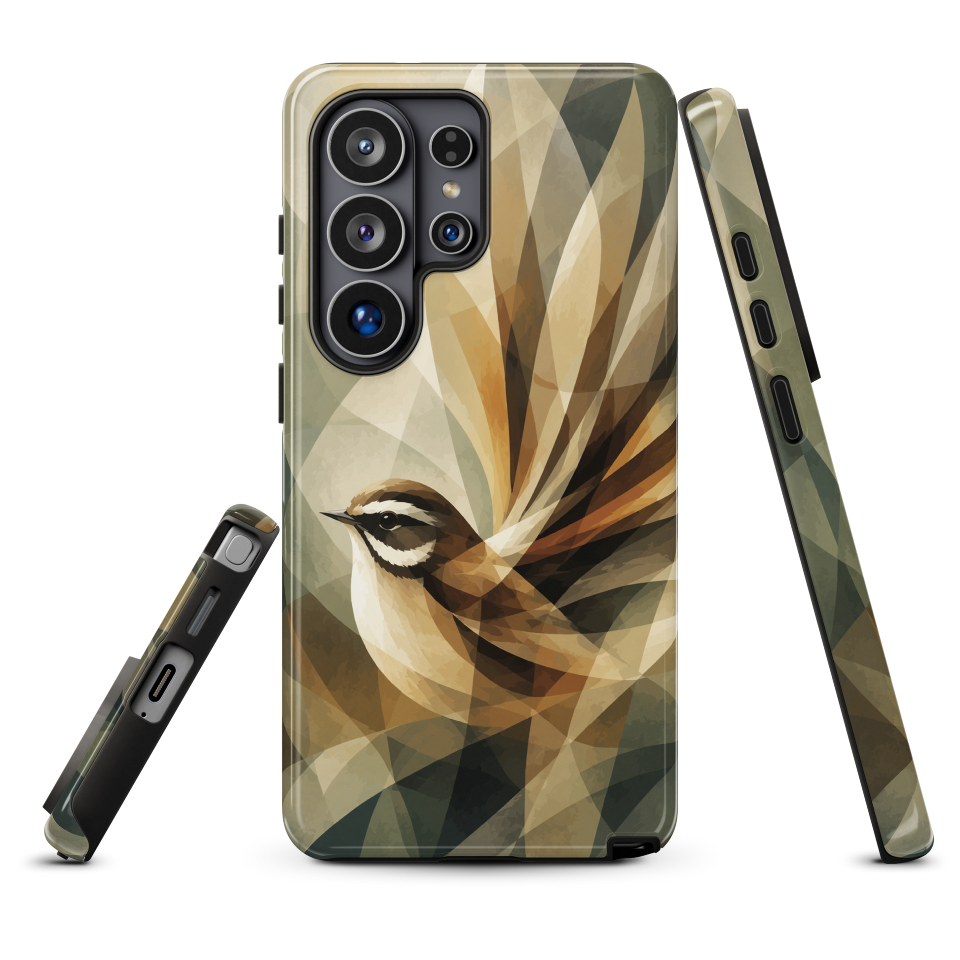 'Fantail' Samsung Galaxy S26 Ultra tough phone case - protective glossy case NZ Australia