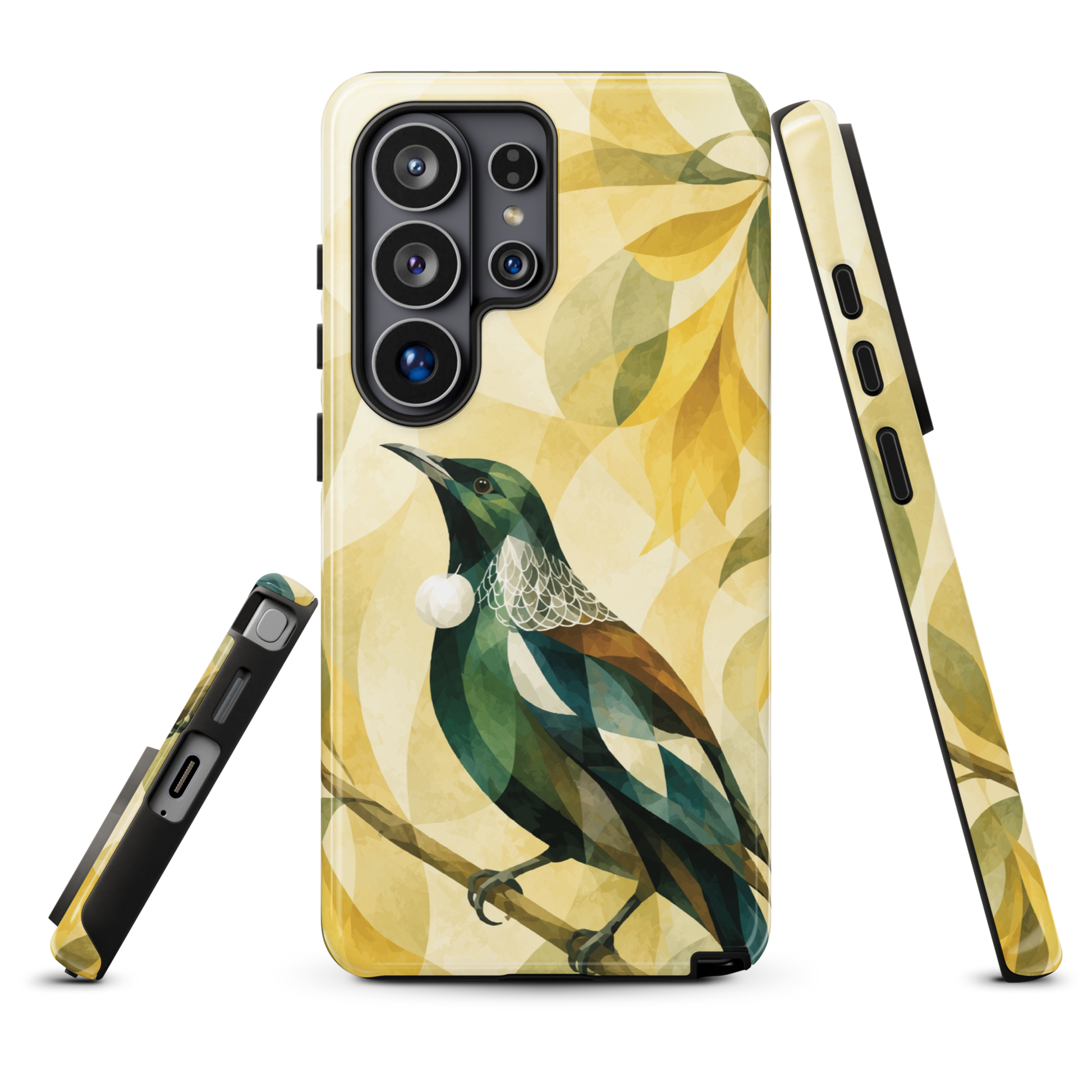 'Tūī' Samsung Galaxy S26 Ultra tough case - protective glossy case NZ Australia