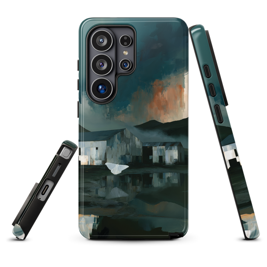 'Evening Flight' Samsung Galaxy S26 Ultra tough phone case - protective glossy case NZ Australia