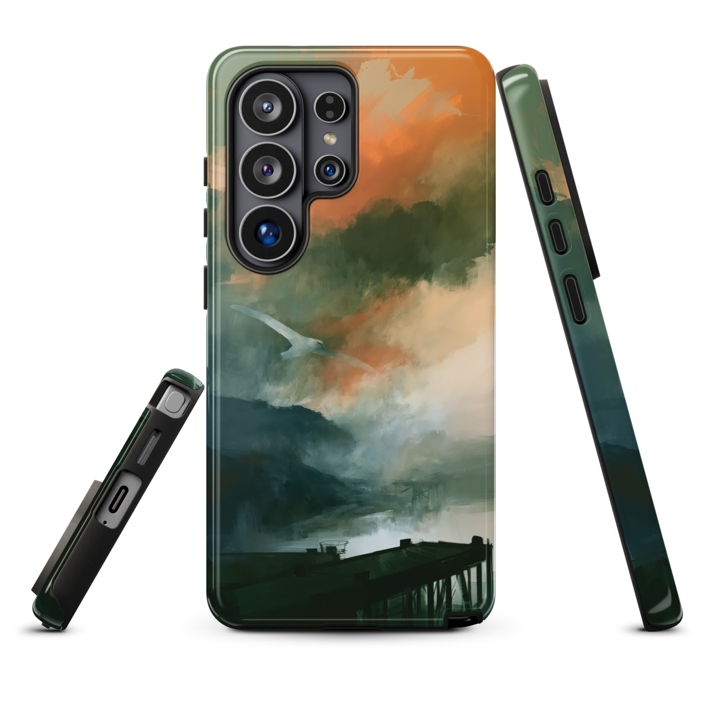 'Harbour' Samsung Galaxy S26 Ultra tough phone case - protective glossy case NZ Australia