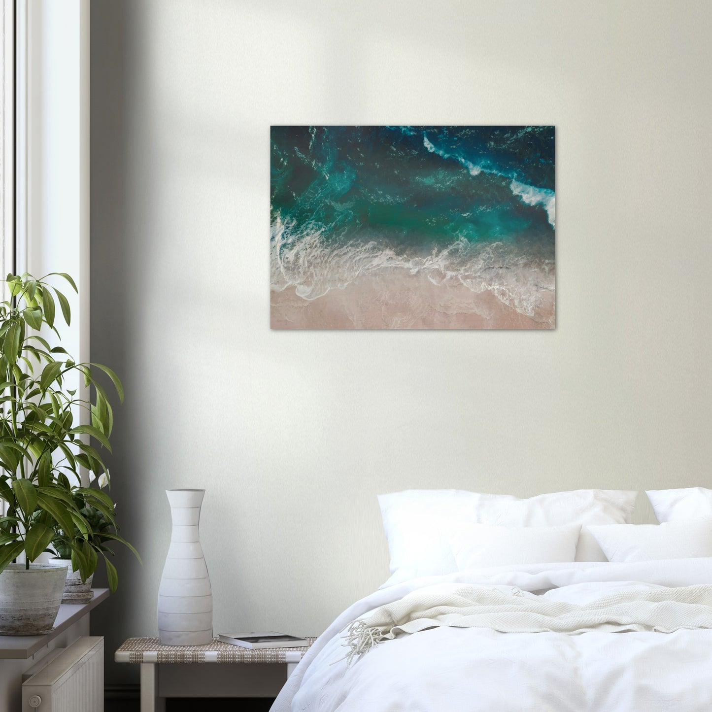 'Ocean View' wood print
