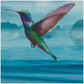 'Hummingbird' wood print