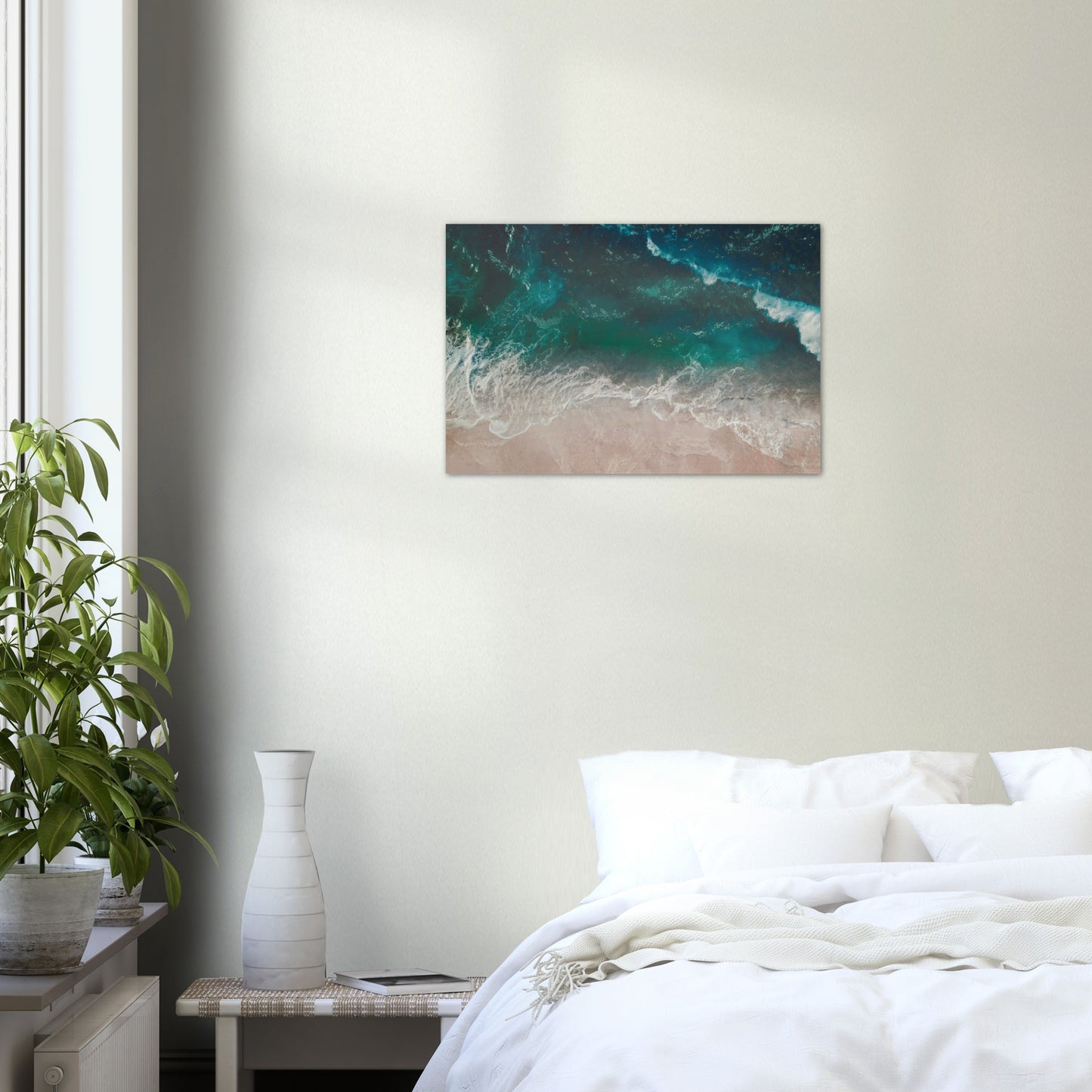 'Ocean View' wood print